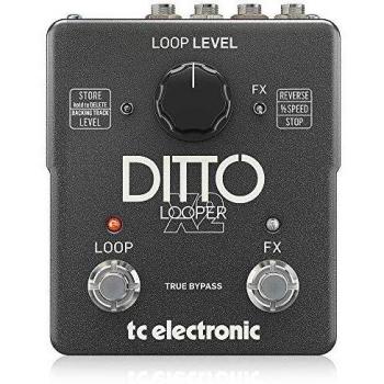 TC Electronic Ditto X2 Looper Pedal with Looping and Playback Features