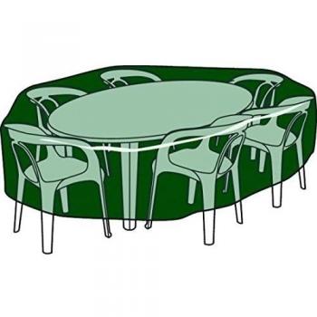 Biotop B2220 - Funda circular cubre mesas y sillas de polietileno