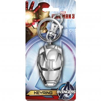 Llavero Casco Iron Man Marvel Metálico