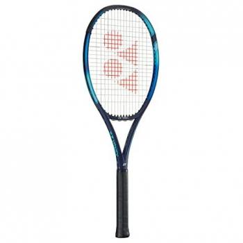 Raqueta de Tenis Yonex EZONE Game Encordada 2022 - 270g, Color Plateado y Azul