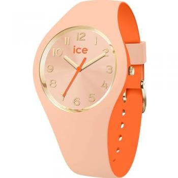 ICE Duo Chic Women's Analog Silicone Watch - Peach Fuzz Orange
