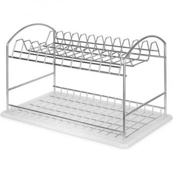 Escurreplatos Suprastar Cromado Acero 435x270x275mm