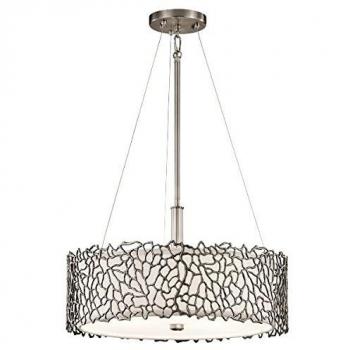 Kichler Silver Coral Duo-Mount Pendant