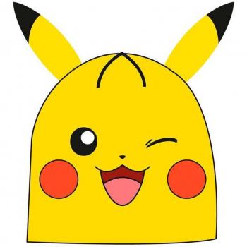 Gorro de Pikachu 3D con Orejas - Merchandising Oficial Pokemon
