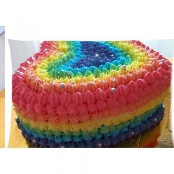 Love Heart Cake con cremallera fundas de almohada cubierta 20 x 30 pulgadas
