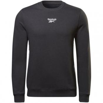 Sudadera Reebok RI Tape Crew para Hombre en Color Negro