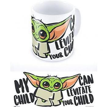 Erik Taza Star Wars - Taza Baby Yoda - Taza desayuno / Taza The Mandalorian, Producto con licencia oficial - Taza cerámica