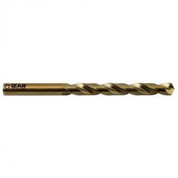 Izar 20379 Broca Mango Cilíndrico Materiales Duros, Serie Corta, HSSE 5%Co, Ambar, 1016, DIN 338 N, 5.75 mm Diámetro Corte