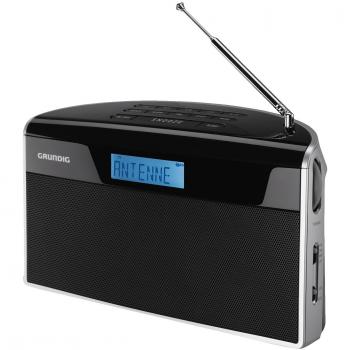 Grundig Music 81 - Radio (Portátil, Analógico, FM, LW, MW, SO, 1.2 W, LCD, Azul) Negro
