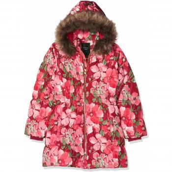 NAME IT Nkfmolly Down Jacket AOP Camp Chaqueta, Multicolor