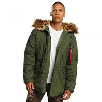 Alpha Industries Explorer Men's Dark Green Winter Jacket