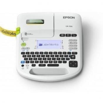 Epson LabelWorks LW-700 Rotuladora Profesional de 24mm con Velocidad de 13 mm/segundo, Modelo C51CA63050