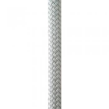 New England Ropes C5050-12-00025 3/8 Inch x 25ft Nylon Double Braid Dock Line - White