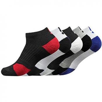 Puimentiua 5 Pares de Calcetines de Deporte para Hombre No-Show Socks calcetines cortos tobilleros EU 39-45