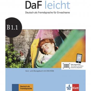 DaF leicht b1.1, libro del alumno y libro de ejercicios + dvd-rom: Kurs- und Ubungsbuch B1.1 mit DVD-Rom