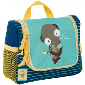 Lässig Lässig Waschbeutel Mini Washbag, Wildlife Erdmännchen Neceser de viaje, 20 cm, Varios colores