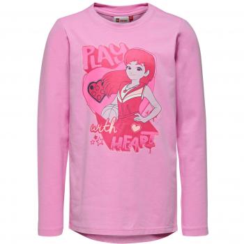 LEGO Wear Girl Friends- Tippi 109 - Langarmshirt, Camisa Manga Larga Niñas, Rosa