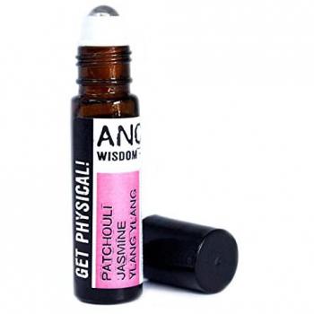 Roll-On de Aceites Esenciales 10ml - Mezcla Energizante de Pachulí, Jazmín y Ylang Ylang