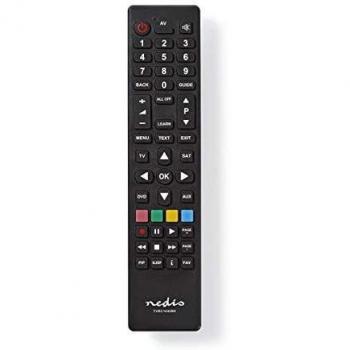 Nedis TVRC1040BK Mando a Distancia Universal | Programable por PC | Control de 4 Dispositivos