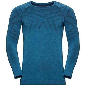 Odlo Camiseta Interior de Manga Larga para Hombre, Hombre, 110712, Niagara Melange, Small