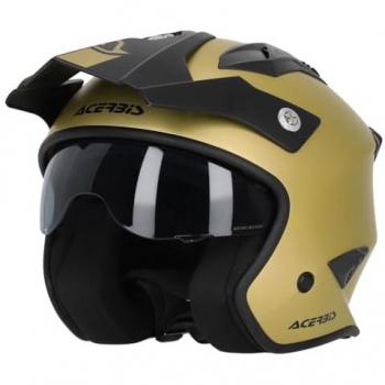 Acerbis Casco Jet Aria Metallic Dorado Talla XS
