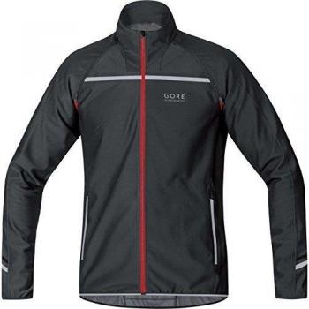 Gore Running Wear Mythos 2.0 Windstopper Soft Shell Zip-Off Light - Chaqueta para hombre, color negro, talla S