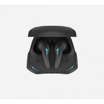 CoolBox DeepGaming GT1 Pro Auriculares Bluetooth 5.3 con Micrófono, RGB, Inalámbricos, Dentro de Oído, USB Tipo-C, Negros