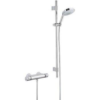 Grohe 34281000 Grohtherm 2000 Grohterm - Conjunto de ducha con termostato y sistema de seguridad
