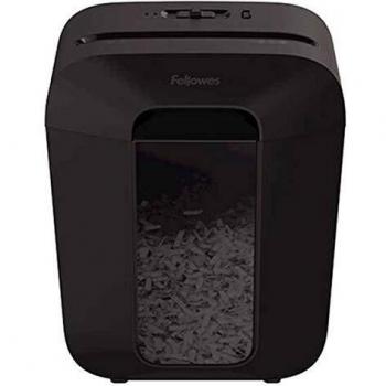 Fellowes S0230026 Trituradora de Papel Micro Corte Lx45, 17 L, 4 X 37 Mm, 8 Hojas, Negro
