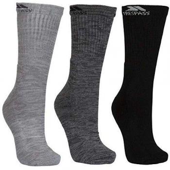Trespass 5045274567649 Mens Walking Socks, Multicolor, Talla Única