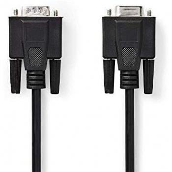 Cable VGA Macho - Hembra 20 m, Resolución máxima 1280x800, Negro