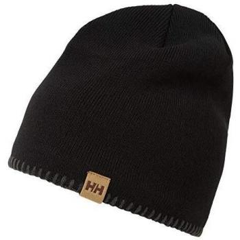Helly Hansen Mountain Beanie Fleece Lined Gorro de Punto, Negro