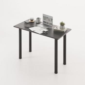 Mesa Escritorio Oyun Gris Oscuro con Patas Negras - Plykit
