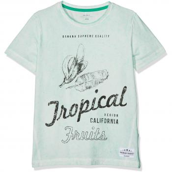 NAME IT Nitkian Ss Top Nmt, Camiseta para Niños, Verde