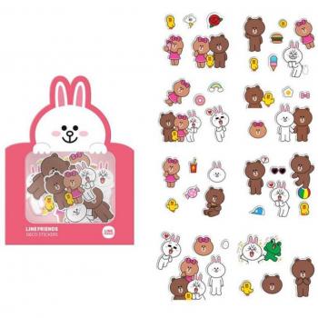 Pegatinas Decorativas Line Friends de Grupo Erik Editores