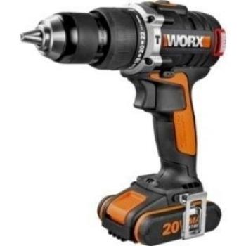 Worx - Taladro de percusión sin escobillas de 20 V
