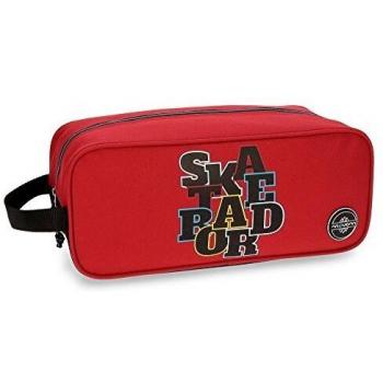 Movom Skateboard Zapatillero Rojo 34x14x15 cms Poliéster