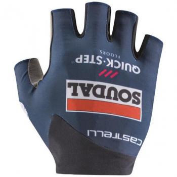 Guantes Cortos Castelli Competizione 2 Soudal Quick-Step 2023 azul - S