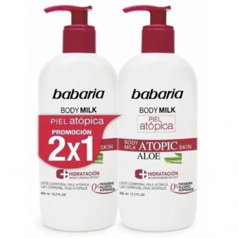 Babaria Piel Atópica Aloe Vera Leche Corporal Dúo Pack 400ml + 400ml