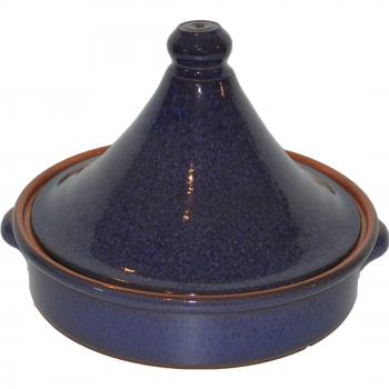 Amazing Cookware Tajín de 28 cm, una maravillosa pieza de cocina de terracota - Azul Reactivo