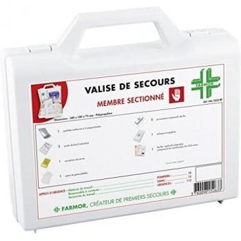 Maletín de emergencia Farmor para miembros amputados - modelo VAL2539PP