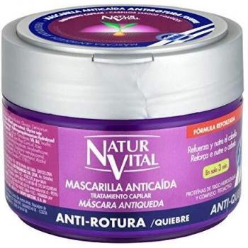 Naturaleza Y Vida Mascarilla Anticaída Y Antirotura - 300 Ml, Rosa, Banana