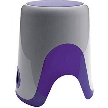 Gedy - Taburete Contenedor Wendy Bco/Lila