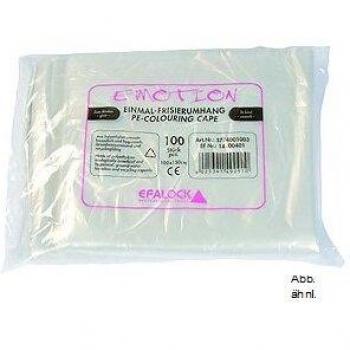 Capa desechable para peluquería Efalock Emotion, corta, 50 unidades