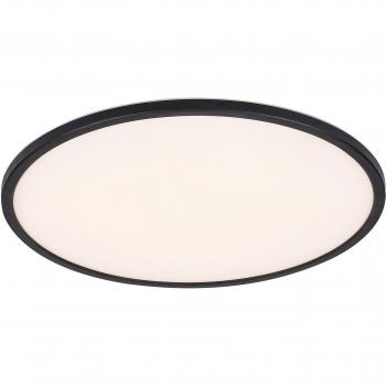 Plafón LED Regulable Redondo Negro 15W 3000K IP20 Rabalux Ezio