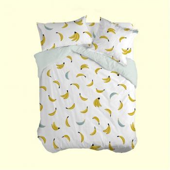 Funda nórdica Sweet Banana - 100% Poliéster (85 Gr x m2) fabricada en España