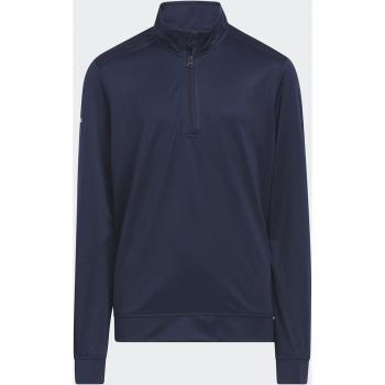 Sudadera de niños Heather Quarter Zip adidas