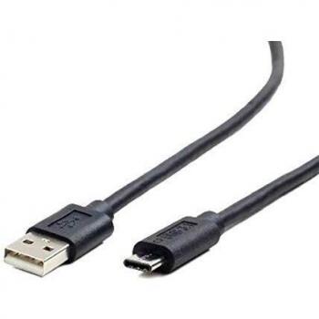 Gembird 1m USB 2.0 A to Type-C Cable (AM/CM) - Data & Charge, Fast Charging