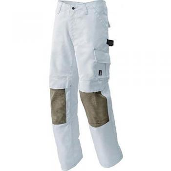 Pantalones de Trabajo Mascot Lerida Blancos Talla C50 (L32W34.5)