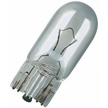 OSRAM ULTRA LIFE W5W, Lámpara halógena, luz de matrícula y de posición, 2825ULT, automóvil de 12 V, estuche